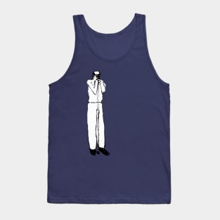 Ian Curtis - Joy Divsion Second Model Tank Top